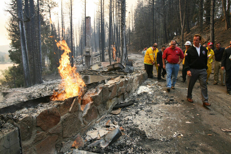 Going Green 9 Schwarzenegger Fire